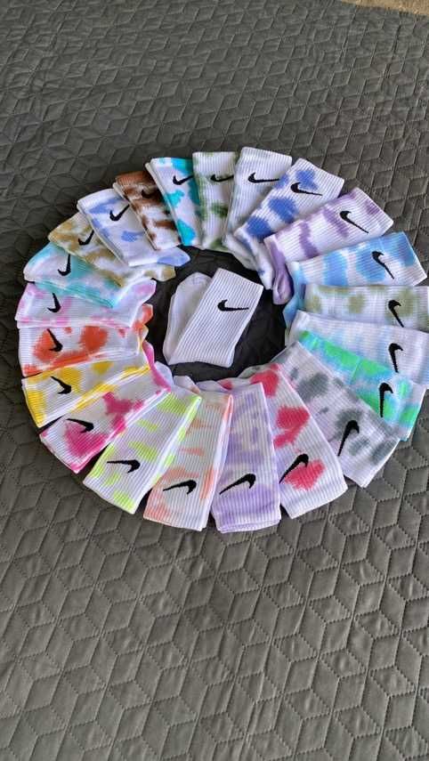 Шкарпетки Nike Tie-Dye Преміум | Носки Найк Тай-Дай  | Шкарпетки Найк