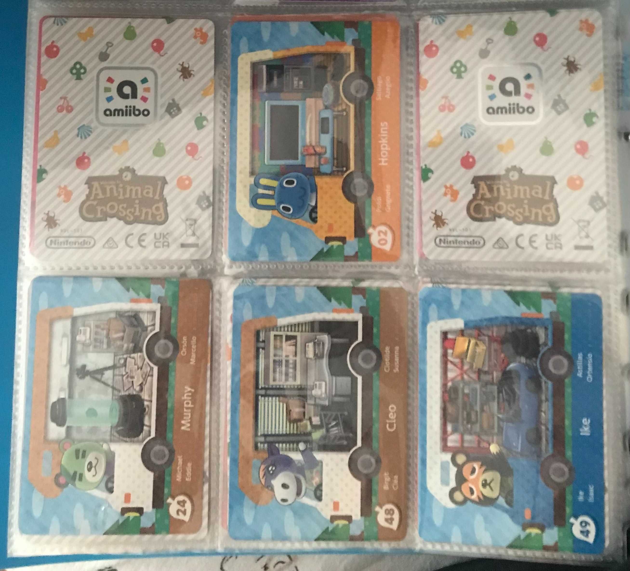 Animal Crossing Cartas Amiibo (Serie 1-4 + WA) Venda ou Troca