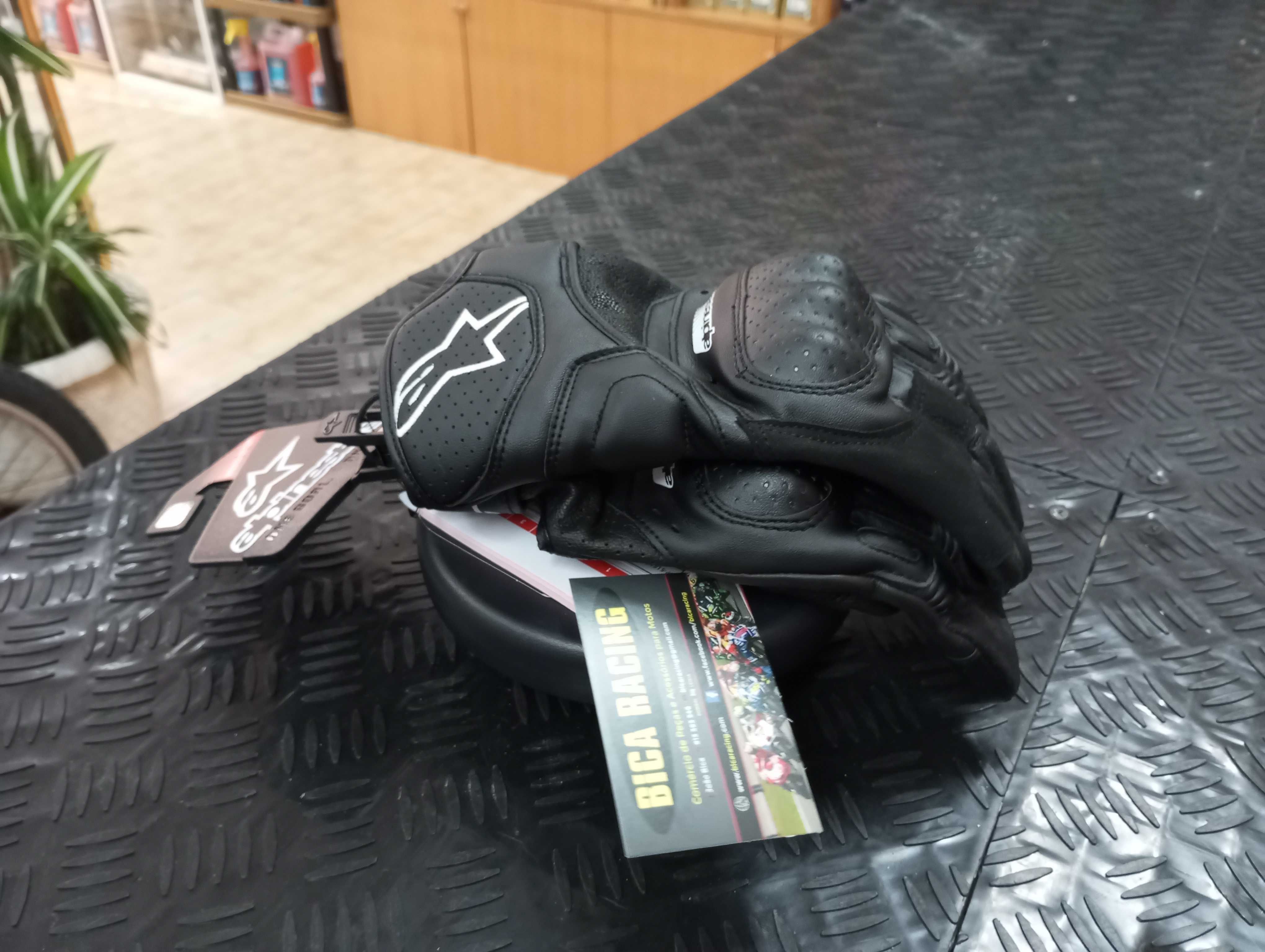 Luvas alpinestars SP-5 tamanho M novas Moto