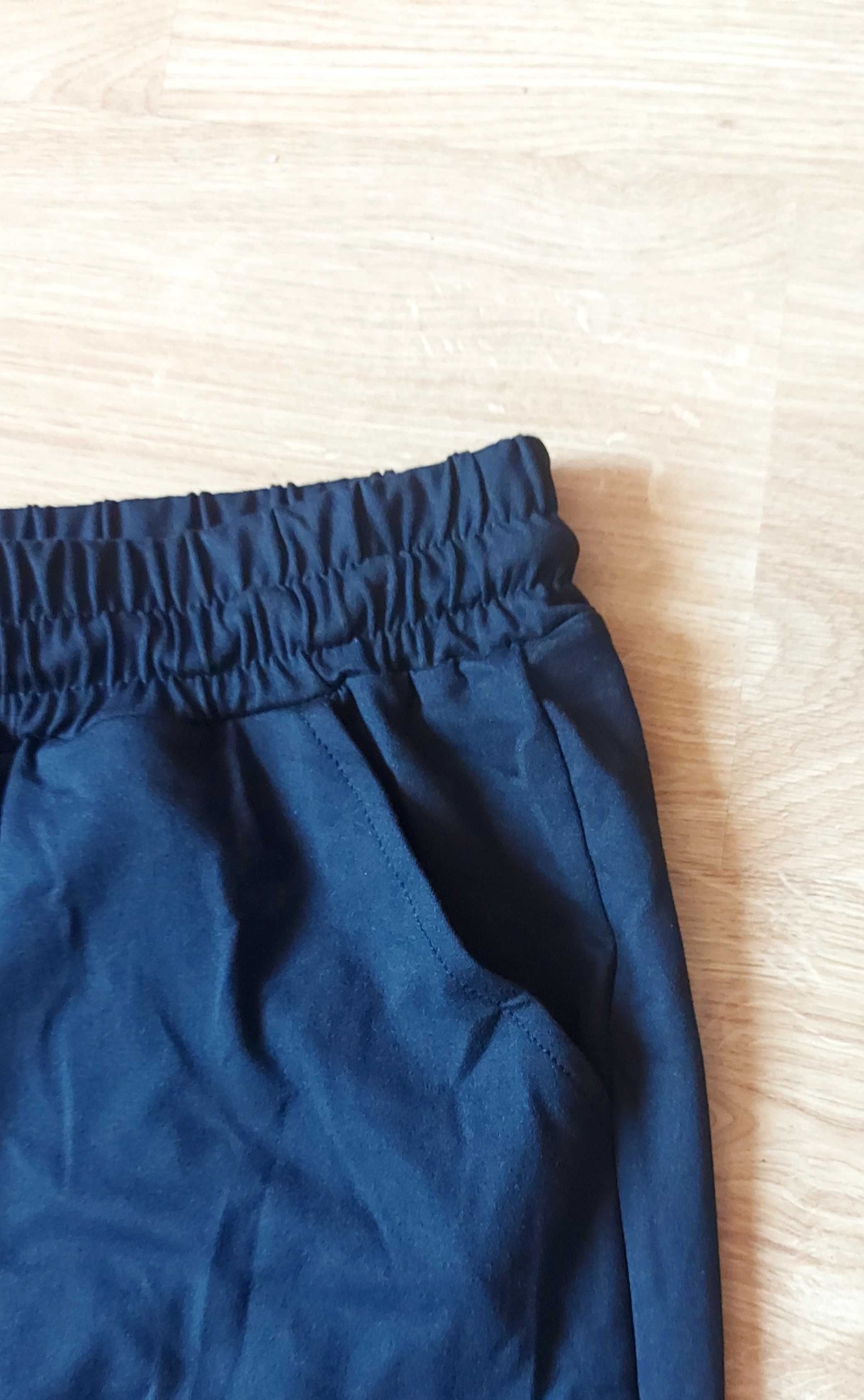 Nowe spodenki rybaczki damskie 48 plus size 4XL czarne XXXXL