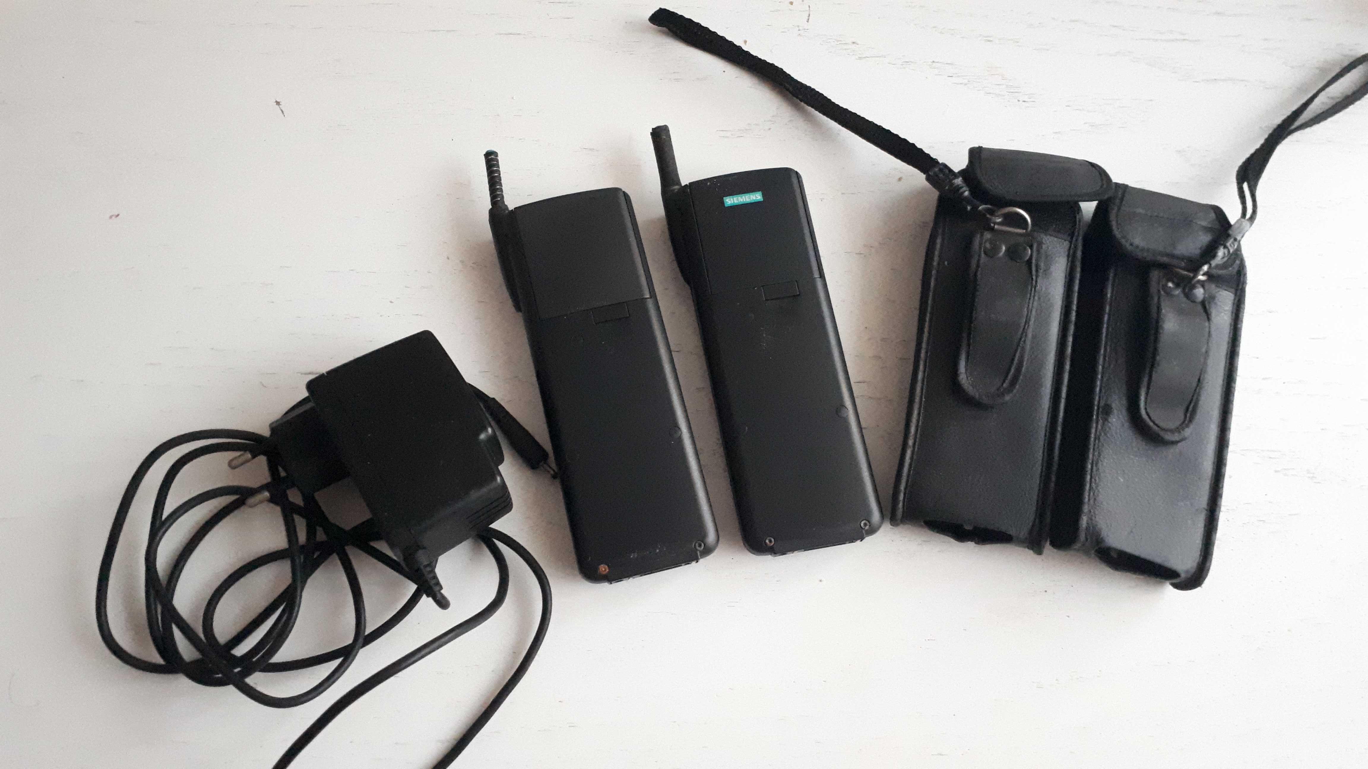 2 x Siemens 8 + etui + ładowarka