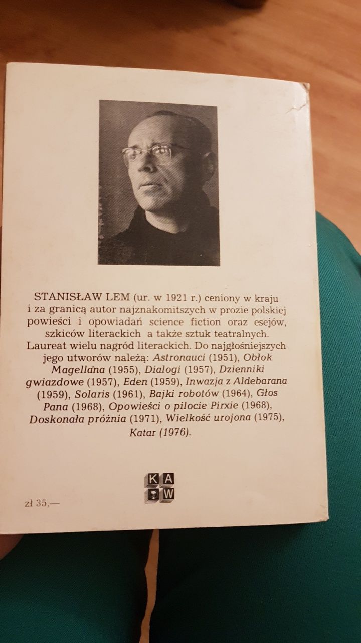 Bajki robotów Stanisław Lem Krajowa Agencja Wydawnicza 1983