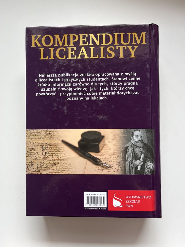 Kompendium licealisty język polski PWN