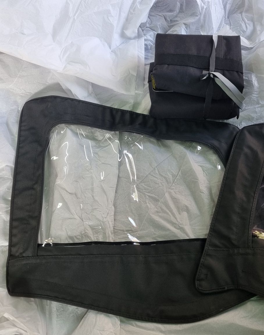 SMITTYBILT Szyby drzwi przednich soft top JEEP WRANGLER YJ  dach