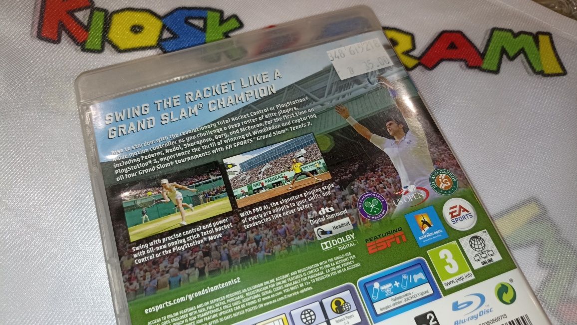 Grand Slam Tennis 2 PS3 możliwa zamiana SKLEP kioskzgrami