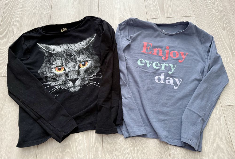 Bluzy i bluzki 134 6 sztuk pusheen
