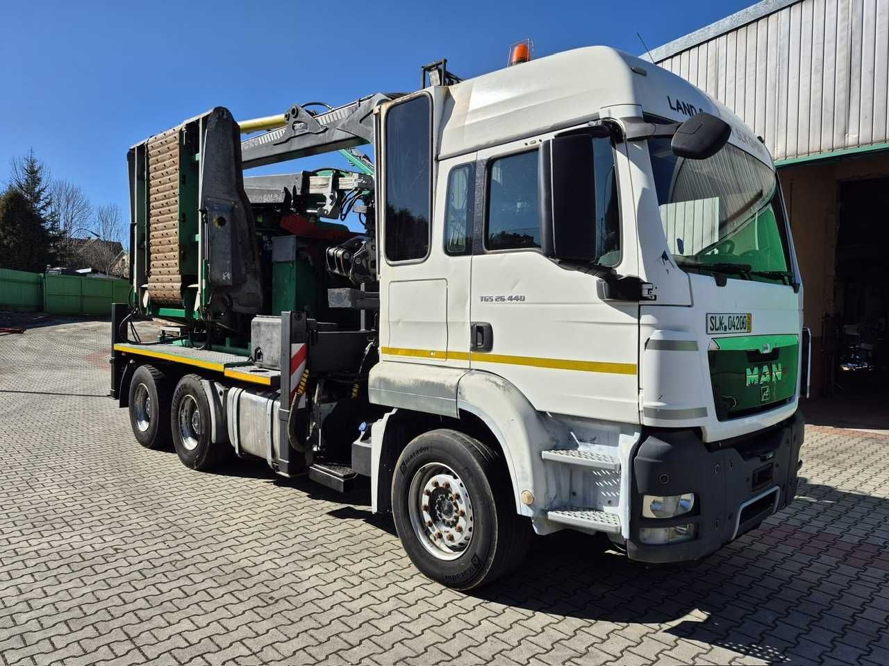 Rębak MUS MAX Terminator WT 10 NMV na MAN TGS 2644