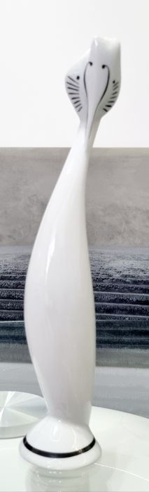 Sygnowana figurka Perkoz M. Naruszewicz Ćmielów 1957 r.