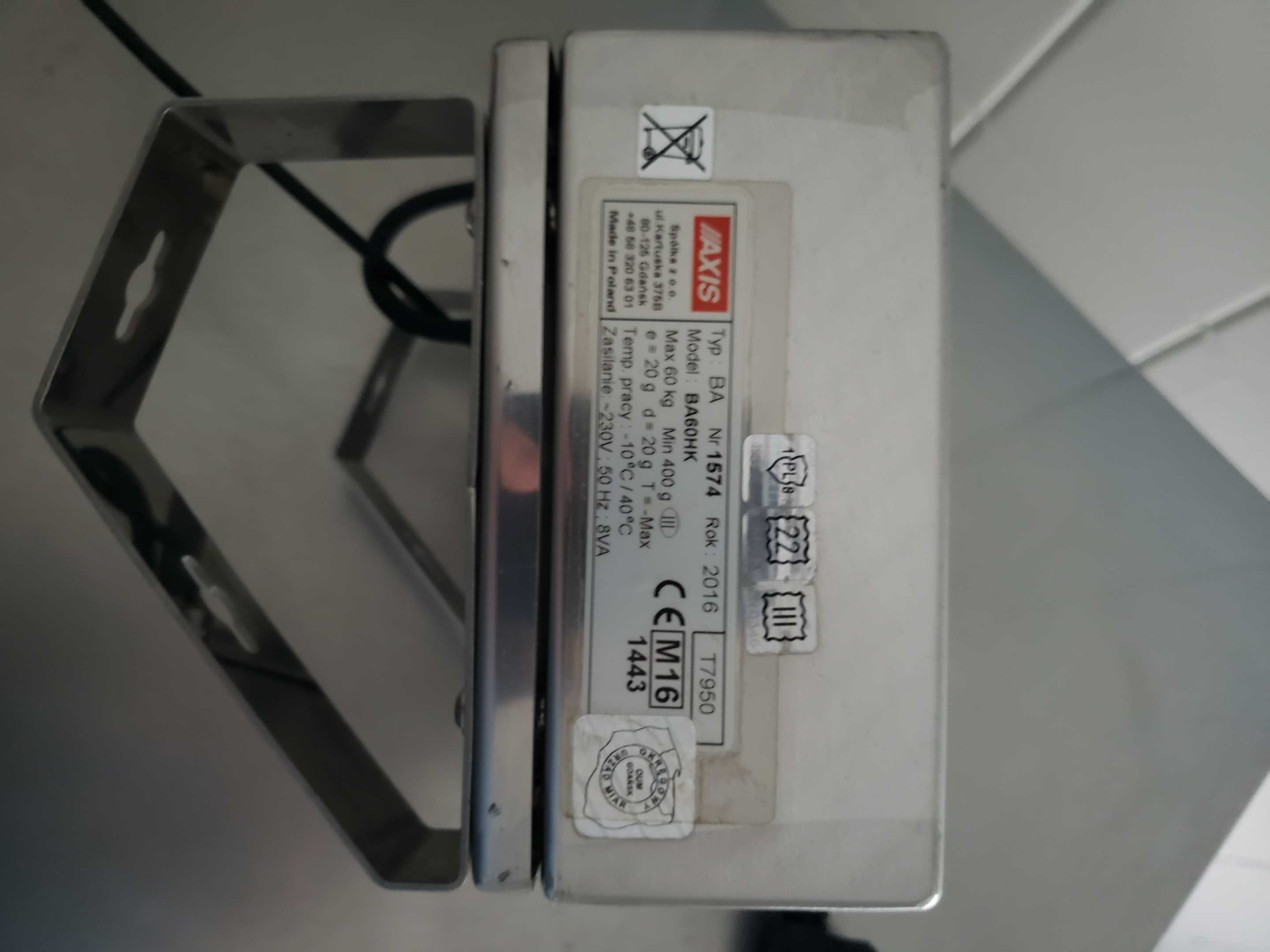 Waga przemysłowa platformowa Axis