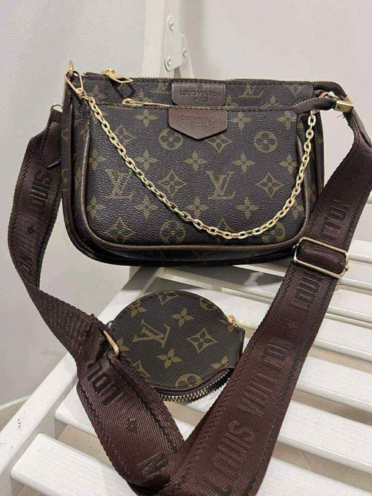 brazowa damska nowa torebka LOUIS VUITTON nowa