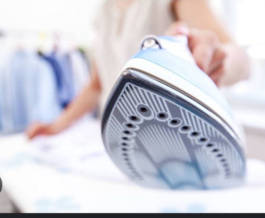 Engomo para fora e faço pequenos arranjos de costura