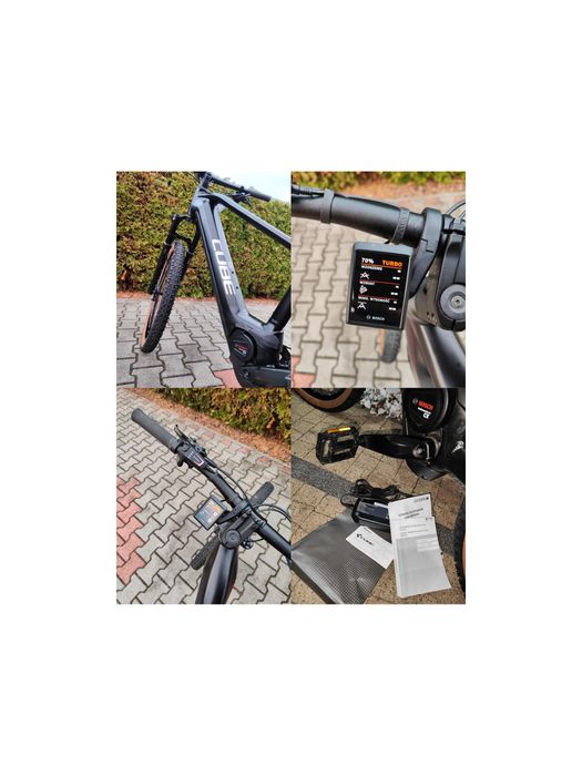 Rower elektryczny Cube Reaction SL Bosch Cx 750wh smart