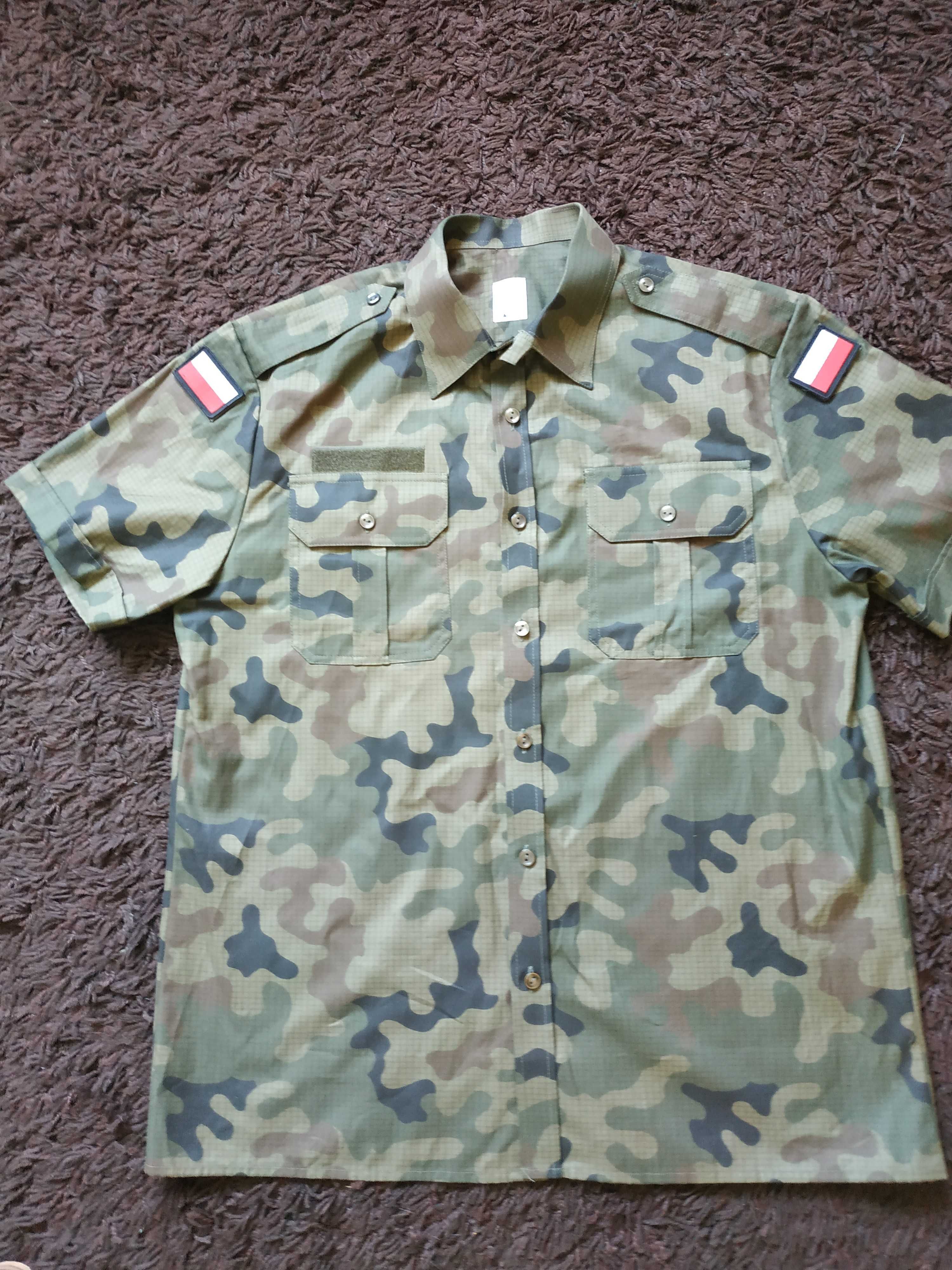 Koszula wojskowa krótki rękaw wz.304/MON 43/167