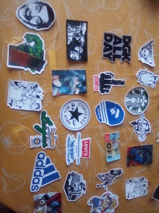 Funny CANNABIS stickers- variados 4 por 1E