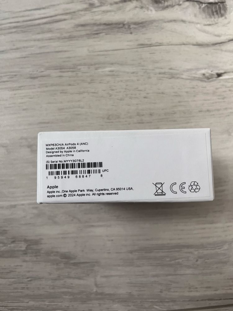Nowe spuchawki douszne air pods 4 ANC