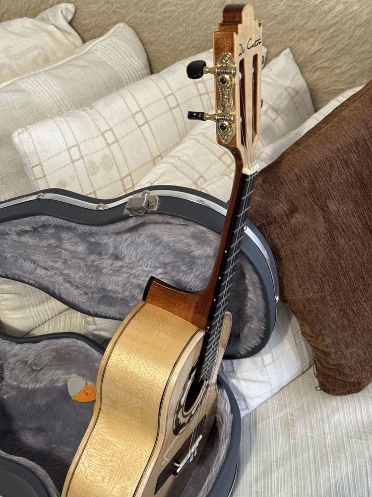 Cavaquinho De Castro Luthier em Faia C/ Captador Shaffiman
