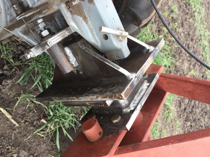 Переходник Мотор Сич адапт Крепеж под плуг однокорпусный к мотоблоку