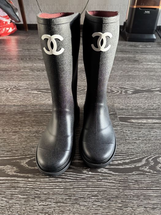 Гумові чоботи Chanel в наявності !
