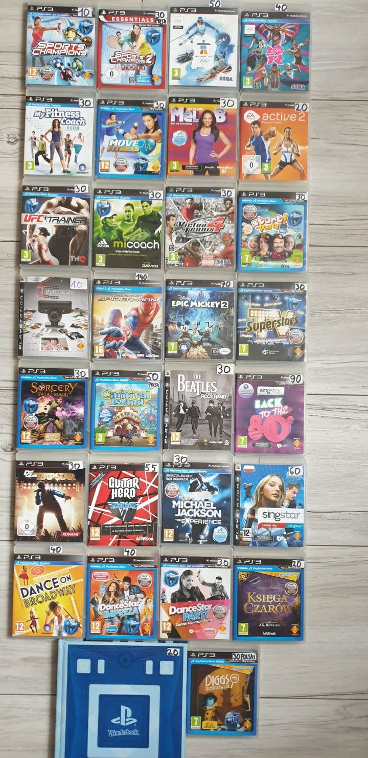 Gry ps3 różne gry na PlayStation