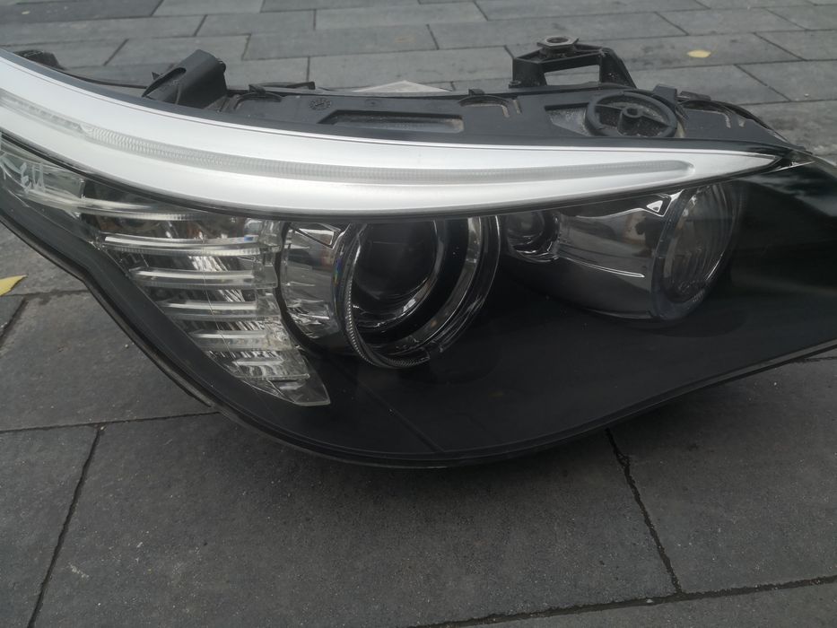 Reflektor przedni prawy BMW e60 e61 lift Bi-xenon Europa