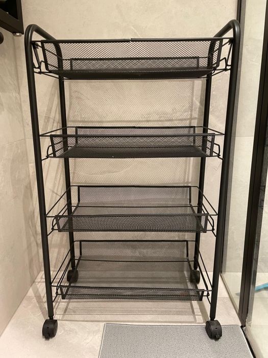 Półka regał na kółkach do łazienki lub kuchni