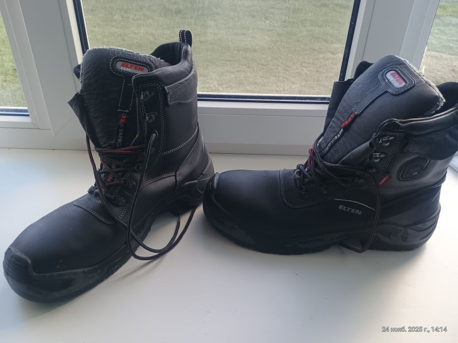 Ботінки ELTON з подогрівом та з акумуляторам 47 розмір и