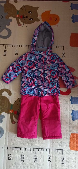 Зимний раздельный комбинезон на девочку Libellule 86+6