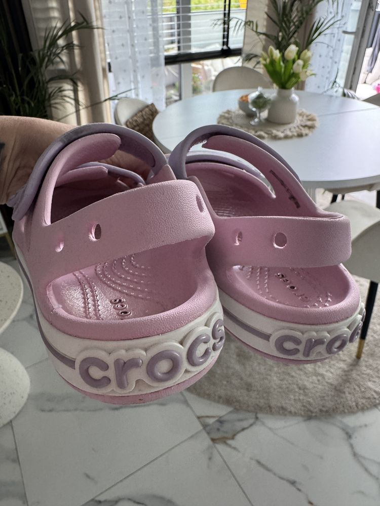 Crocsy dla dziewczynki 2 pary rozm 28