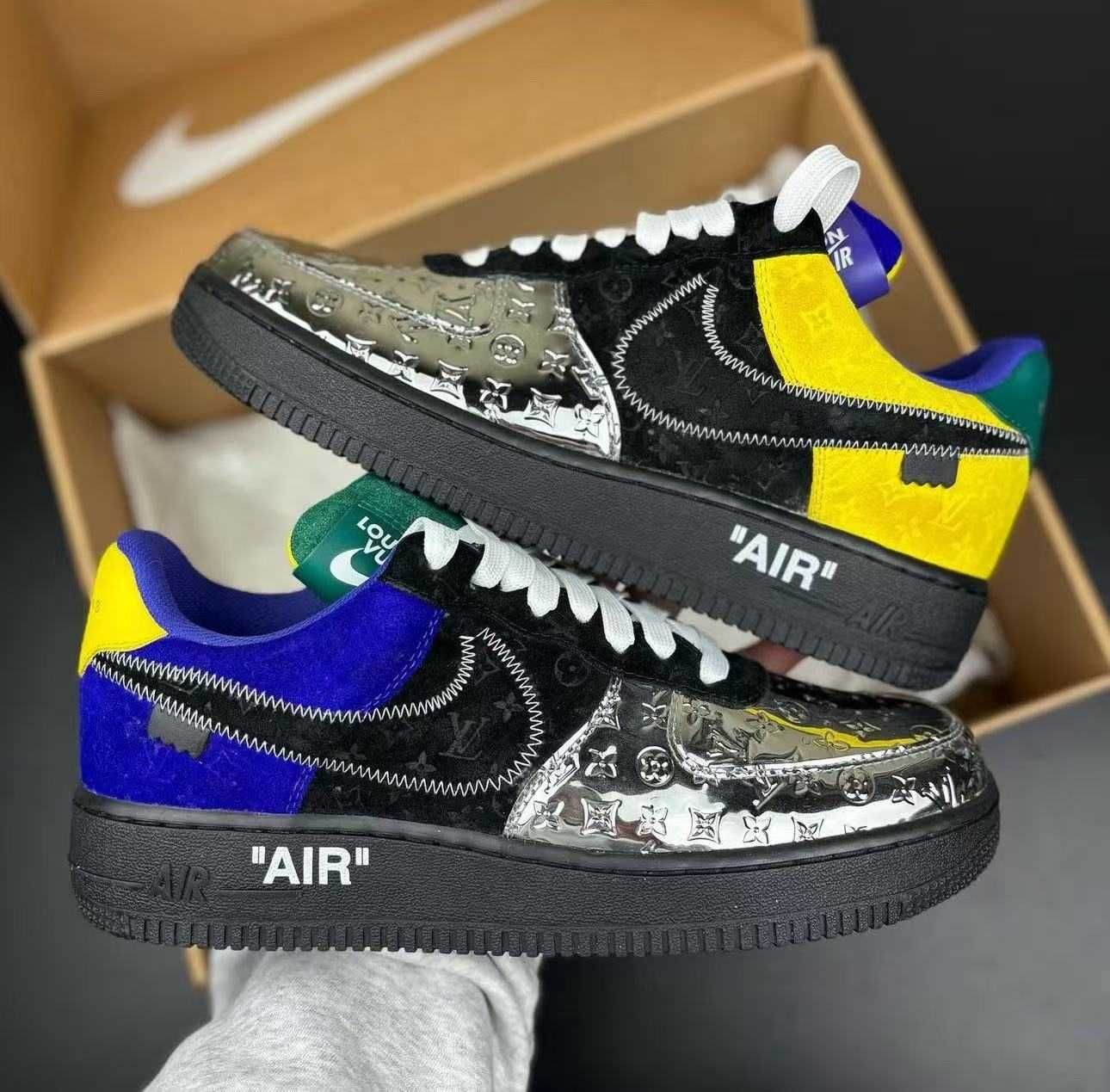 Tênis Nike x LOUIS VUITTON Air Force 1 Low.