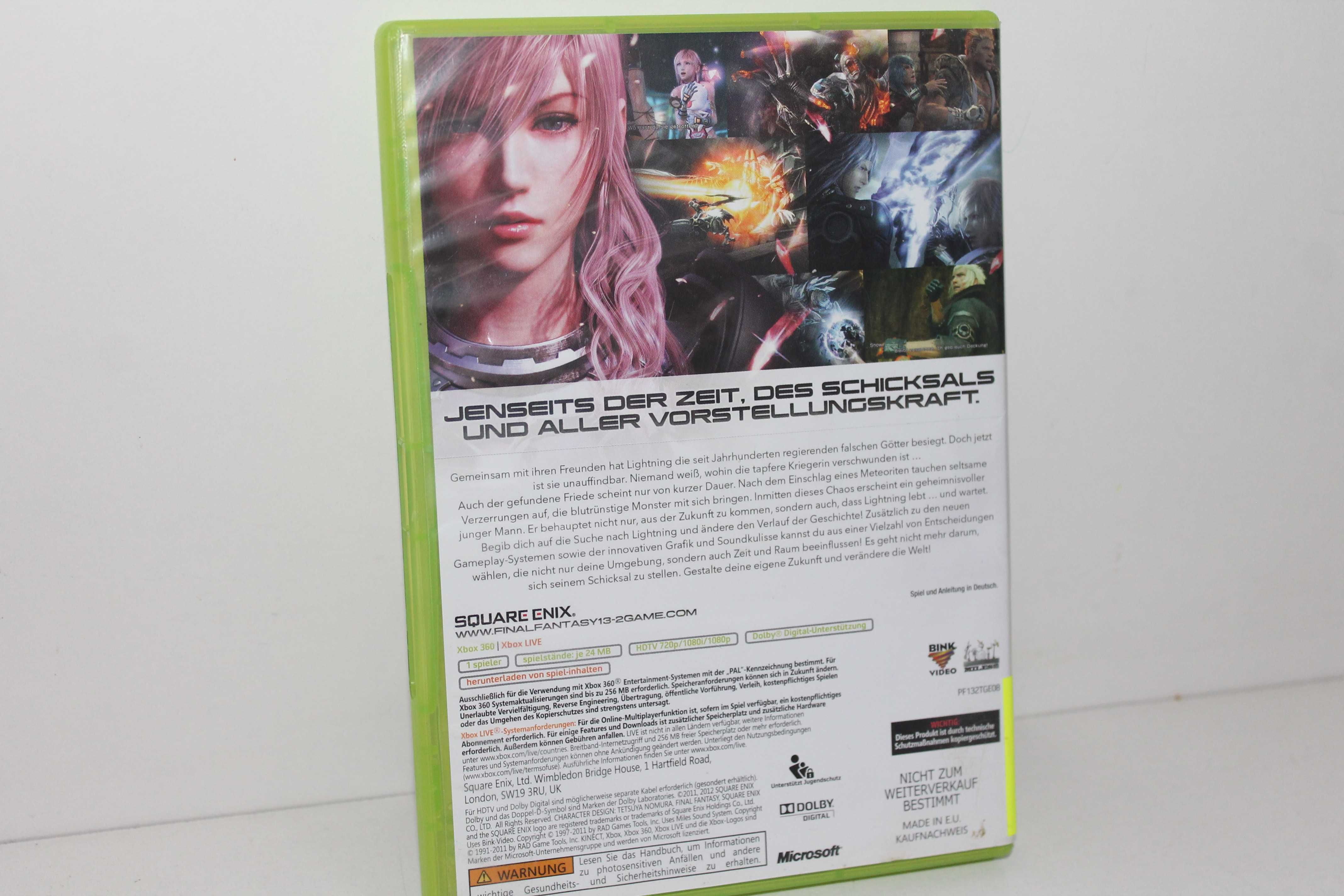 Gra na Xbox360 Final Fantasy XIII-2