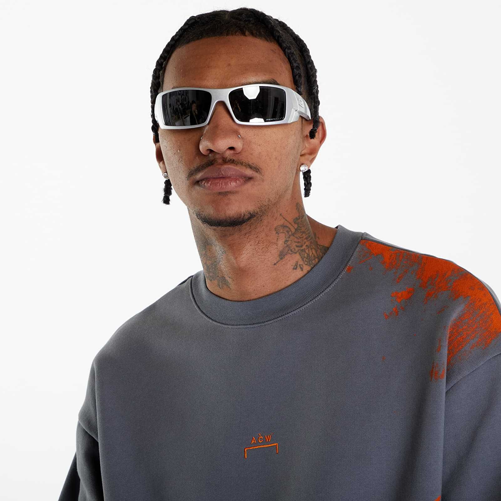 Світшот A-Cold-Wall SS24 Brushstroke Crewneck Slate
