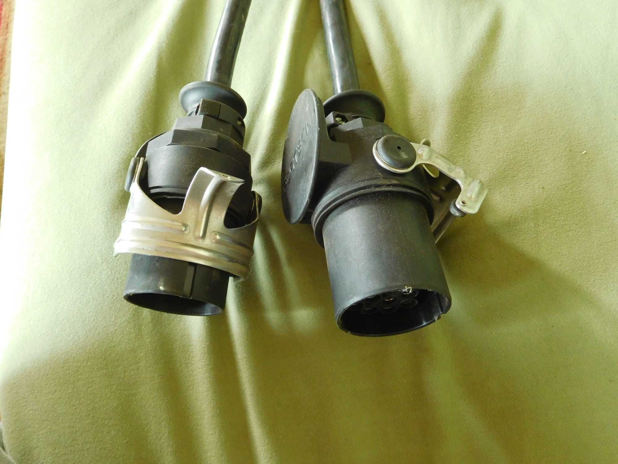 Fortech Przewód spiralny ADR GGVS 15 pin 24V do naczepy TIR