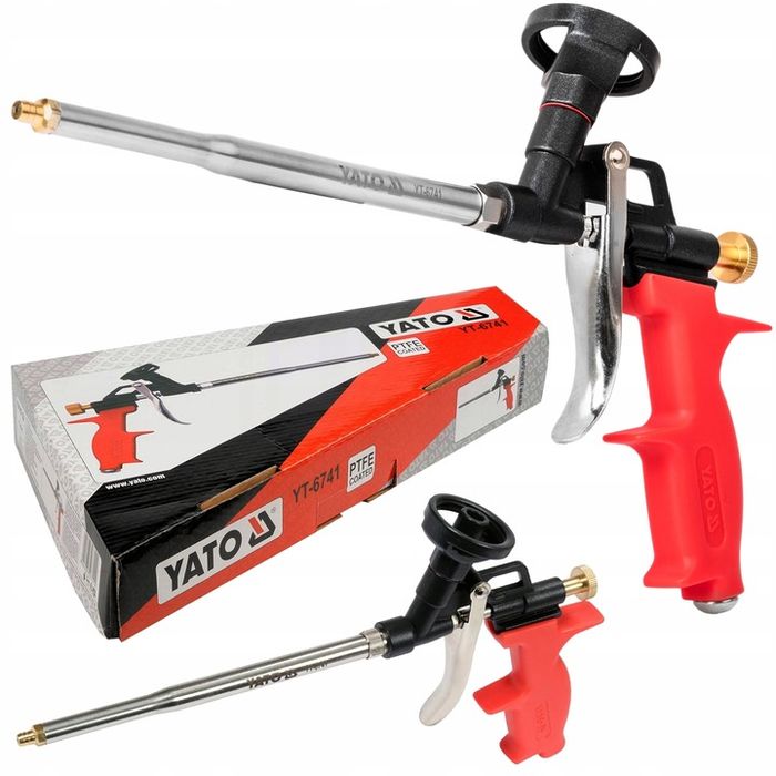 Yato Pistolet Do Pianki Montażowej Wyciskacz Teflon Metal Yt-6741