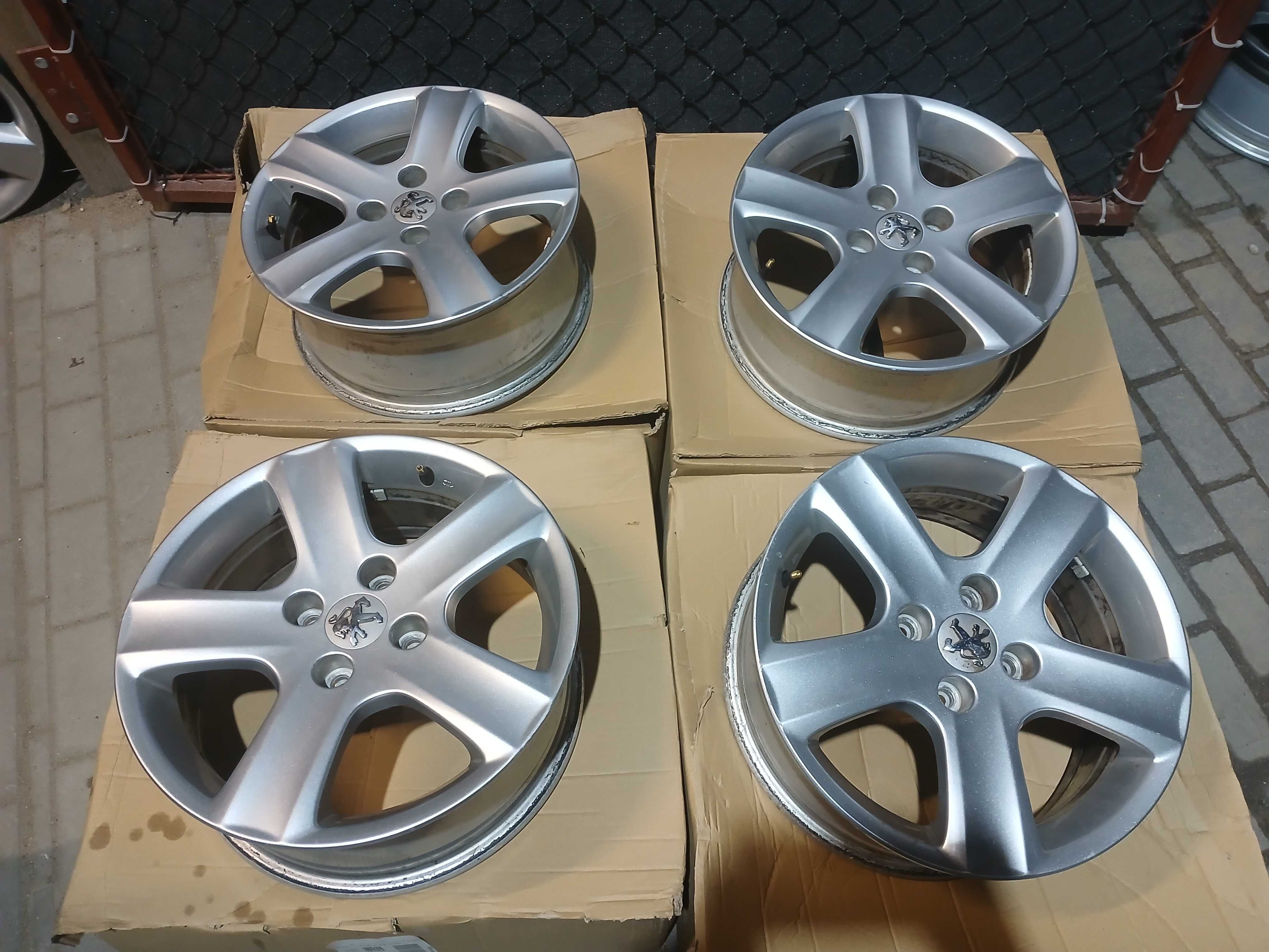 4x felgi 16 4x108 Peugeot 2008. 208 Partner Citroen C3 C4 Berlingo Ely