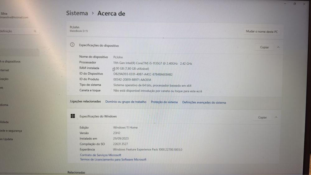 Huawei Matebook D15 i5 512SSD 8GB Ram