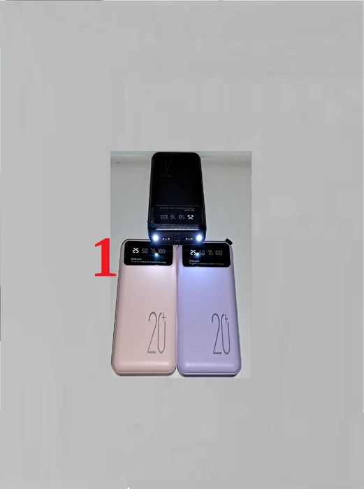 Нові перевірені вже заряджені Повербанк павербанк Power Bank 20000 mAh