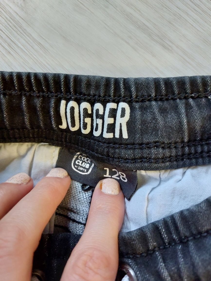 Spodnie Jeansy jogger Cool club 128