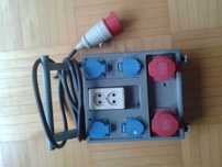Tablica rozdzielcza polowa 400 V  i 230 V