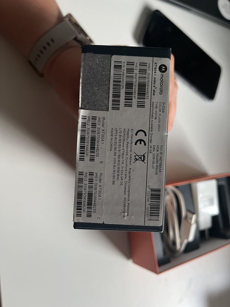 Motorola moto e5 plus flash grey