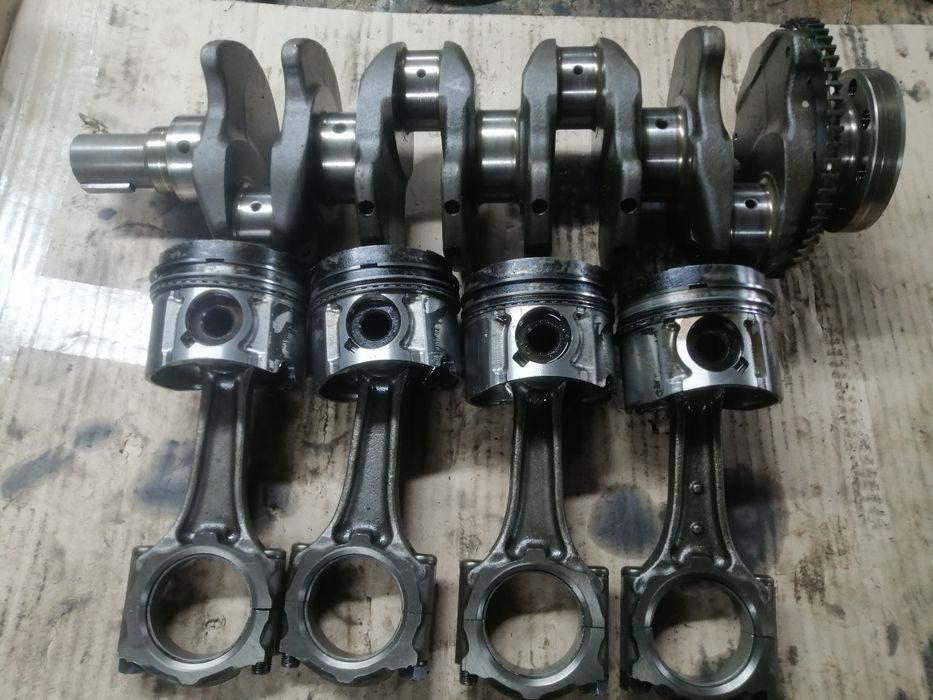 Коленвал шатуни поршня 1.7CDTI Isuzu Opel Corsa Combo Astra Zafira