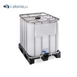 Paletopojemnik 600 l Zbiornik IBC na wodę paliwo, adblue