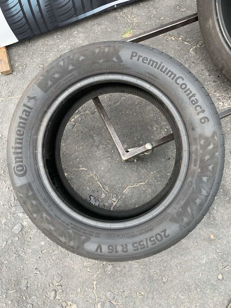 Шини 205/55 R16  Continental  літо 2023p 6,5/6мм