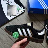 Мужские кроссовки Adidas Handball Spezial 'Black Gum' Размеры 40-45