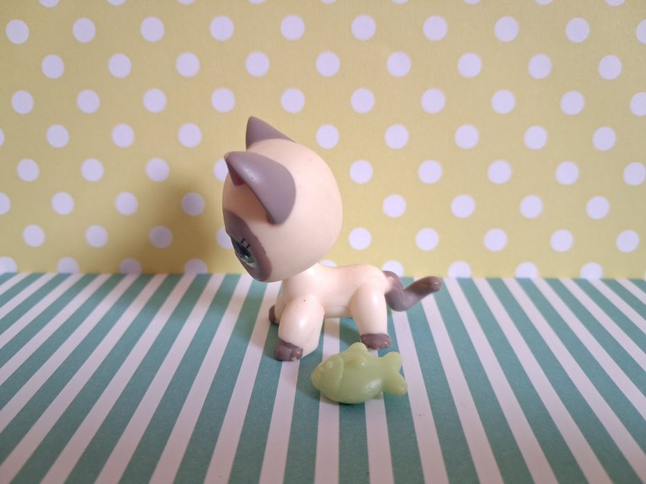Littlest Pet Shop LPS unikatowy kot Shorthair #1116 pop