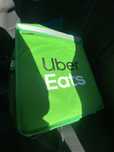 plecak uber eats dostawca rower samochodowa