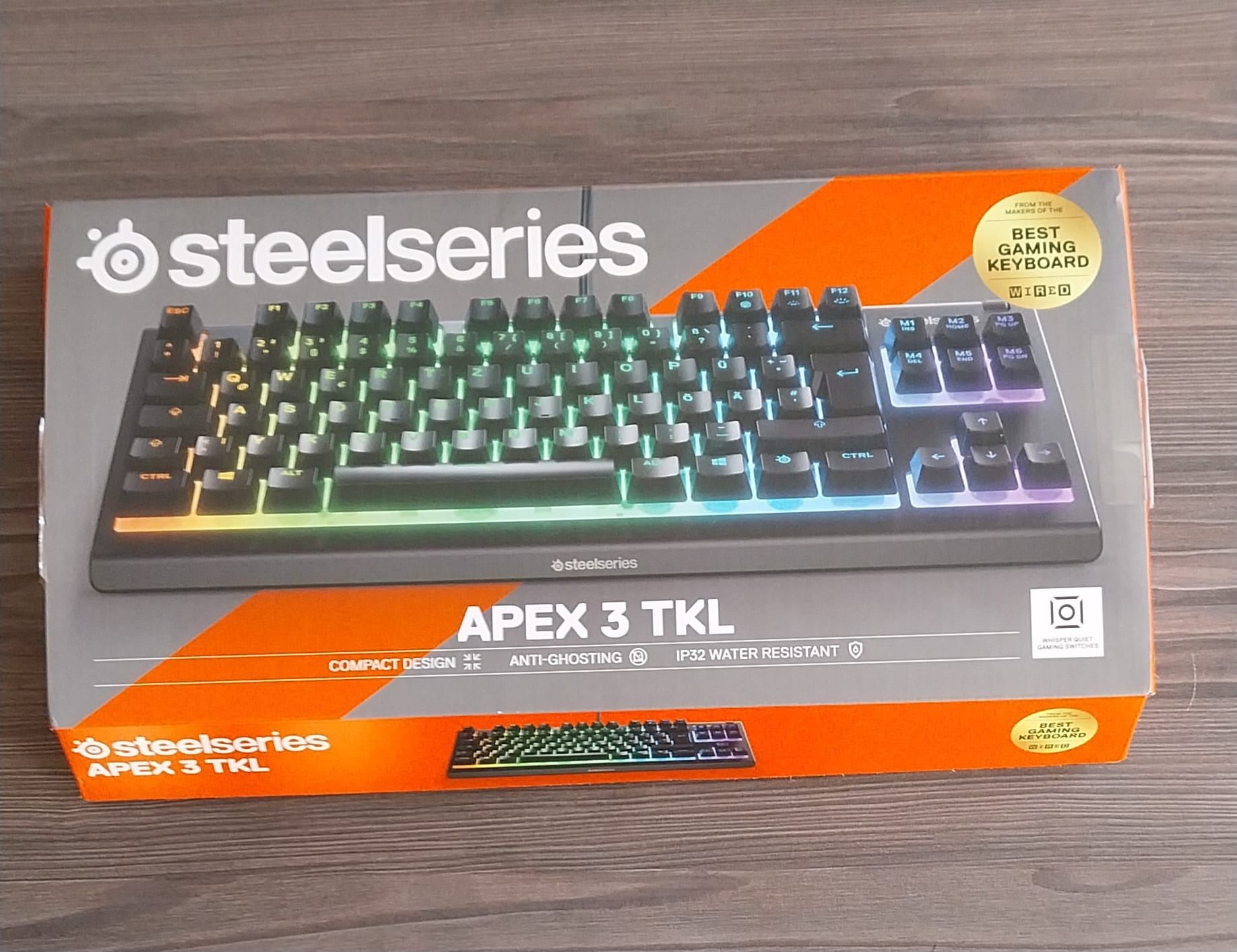 Klawiatura Steelseries APEX 3 TKL NOWA