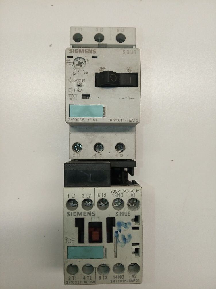 Cont Térmico para motor, Diferencial 63A-30mA, Porta fusíveis 3X 10x38