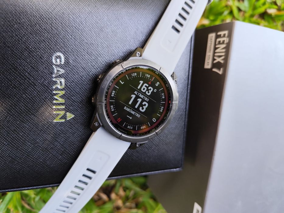 Garmin Fénix 7 Solar safira