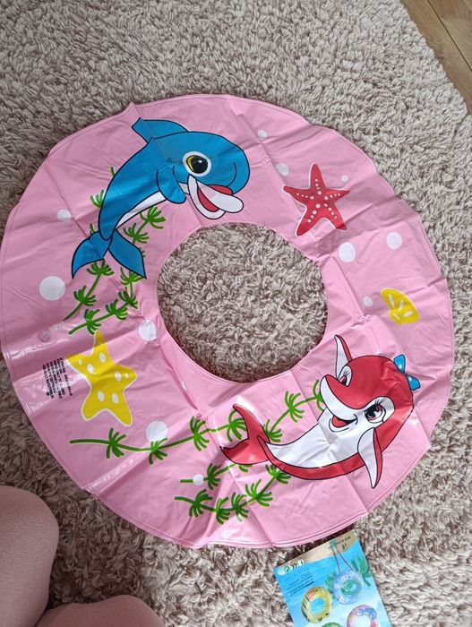 Nowe koło do pływania dla dzieci 80 cm na basen plażę zabawka dmuchana