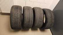 Opony kpl. 4szt. zimowe DUNLOP SP WINTER SPORT 4D - w dobrym stanie
